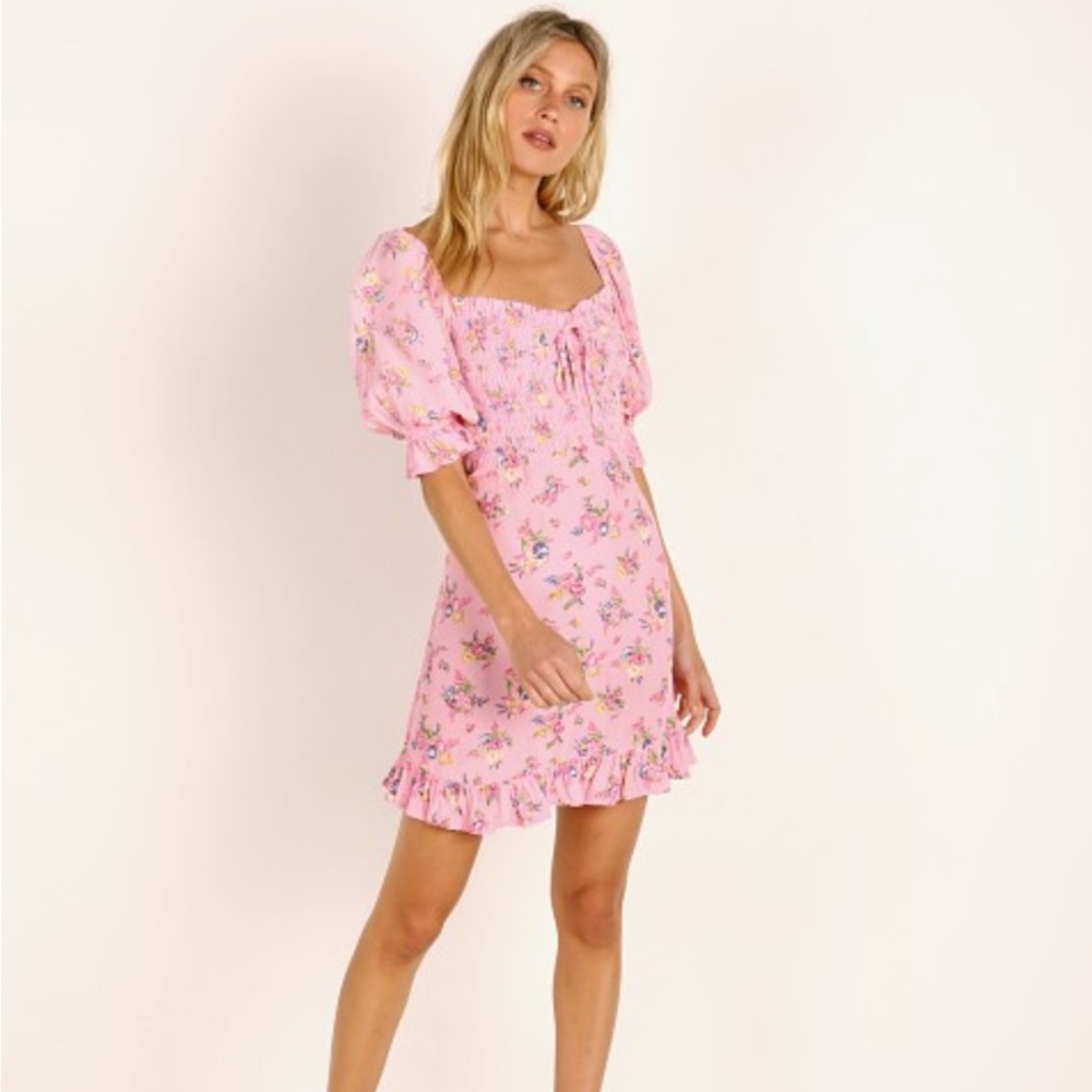 Faithfull the Brand Sage Mini Dress Juliette Floral Size 4
